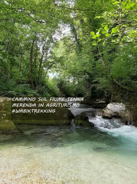 Fiume Tenna: river trekking e merenda sibillina.