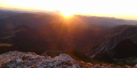 Monte Bove: Il tramonto nel Regno dei Camosci