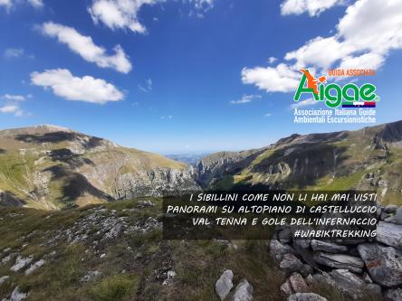 Creste Sibilline: Cima Cannafusto da Passo Cattivo.