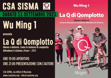 LA Q DI QOMPLOTTO - Presentazione con Wu Ming 1