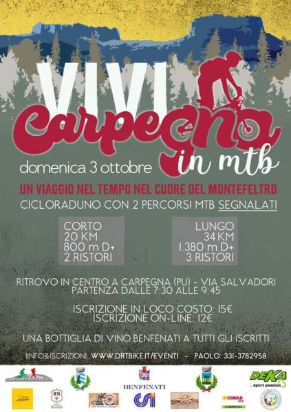 Vivi Carpegna in MTB