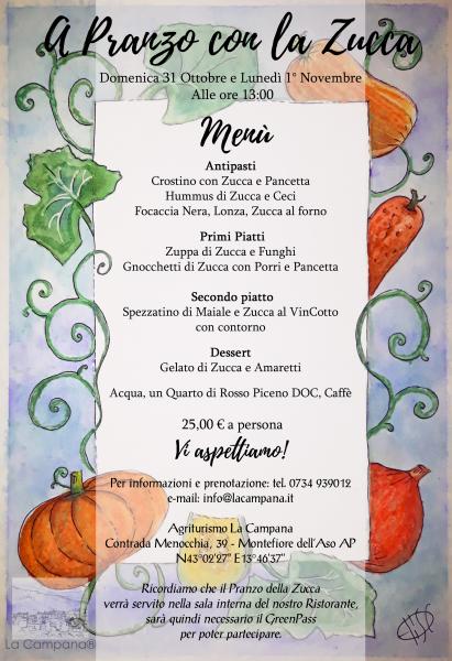 Torna il Pranzo della Zucca