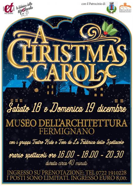 A Christmas Carol. Lo Spirito del Natale passato, presente e futuro.
