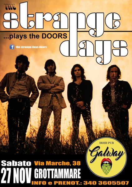 The Strange Days omaggio ai The Doors