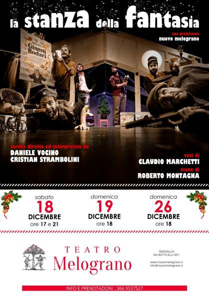 SPETTACOLO ANNULLATO - LA STANZA DELLA FANTASIA