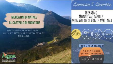 Monte Catria: TREKKING & MERCATINI DI NATALE