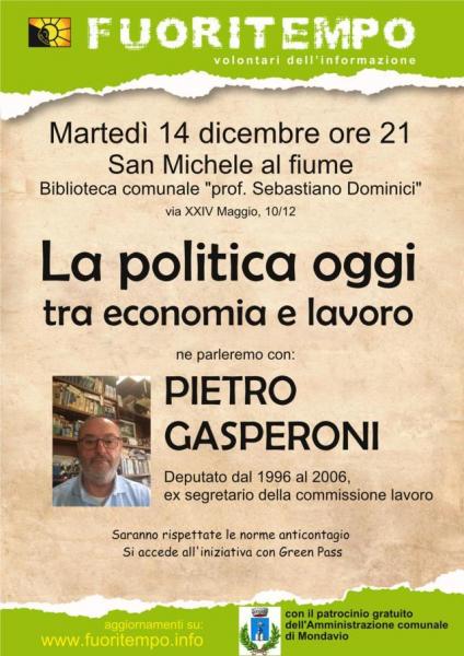 La politica oggi: tra economia e lavoro