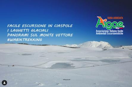 Ciaspolata ai Pantani di Accumoli. Monti Sibillini.