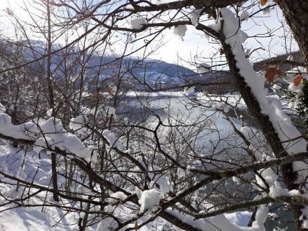 Ciaspolata al lago di Fiastra