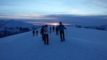 Ciaspolata al tramonto ai Piani di Ragnolo