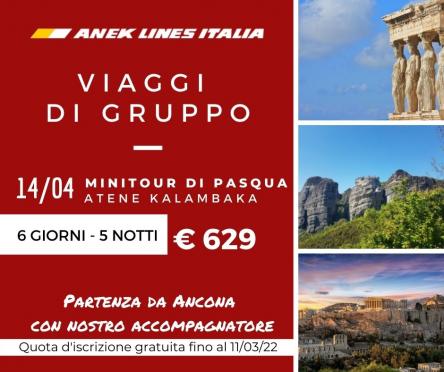 MINITOUR PASQUA ANEK LINES