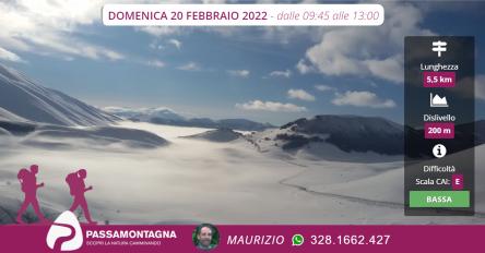 Ciaspolando a Castelluccio