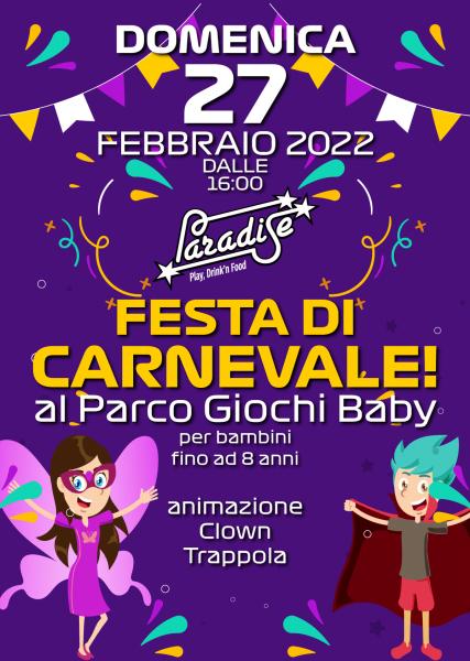 Festa di Carnevale indoor!