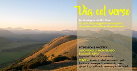 Via col Verso - Altopiano di Montelago e Monte Igno