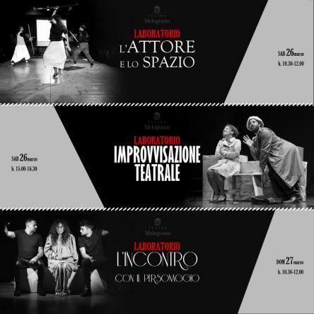 TRE SEMINARI TEATRALI