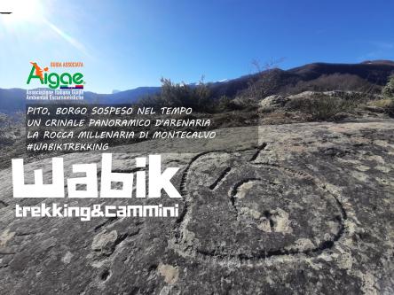 Piceno segreto: da Pito per il crinale d'arenaria e la rocca millenaria.