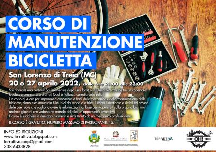CORSO DI MANUTENZIONE BICICLETTA