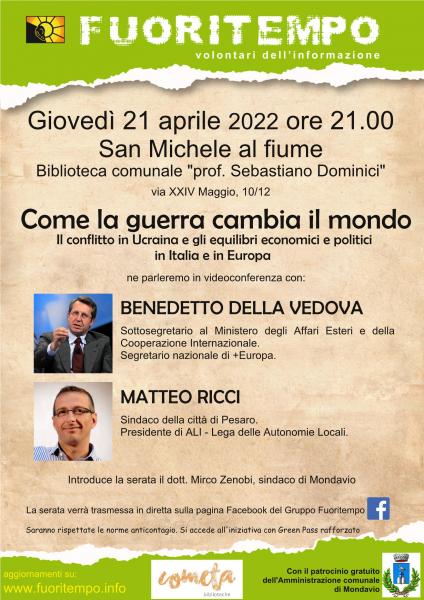 Come la guerra cambia il mondo