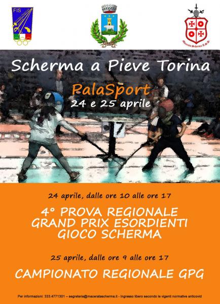 Campionato regionale scherma Under 14