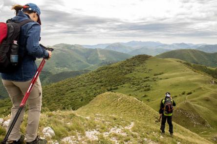 Monte Giuoco del Pallone e sorgenti Esino