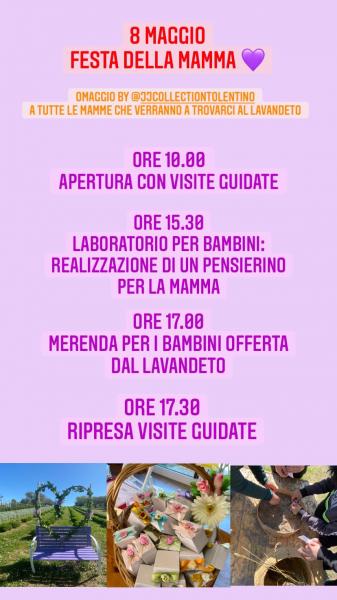 8 MAGGIO FESTA DELLA MAMMA