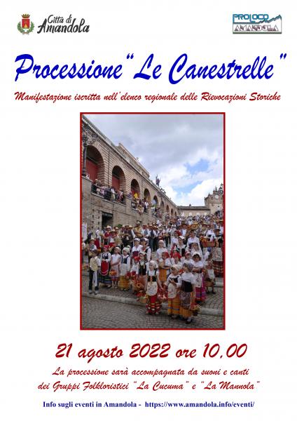 PROCESSIONE DELLE CANESTRELLE