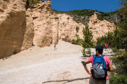 Il piccolo canyon delle Lame Rosse