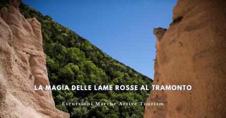 La magia delle Lame Rosse al tramonto