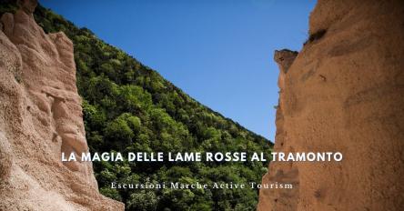 La magia delle Lame Rosse al tramonto