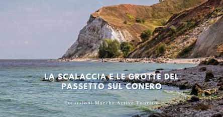 La Scalaccia e le grotte del Passetto sul Conero. Bagno e picnic finali