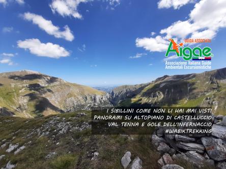 Creste Sibilline: Cima Cannafusto da Passo Cattivo.