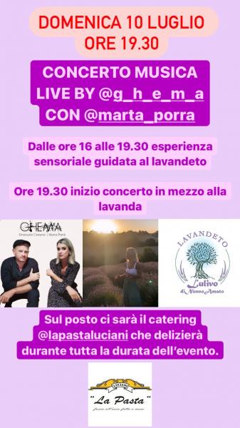 CONCERTO MARTA PORRA' DOMENICA 10 LUGLIO
