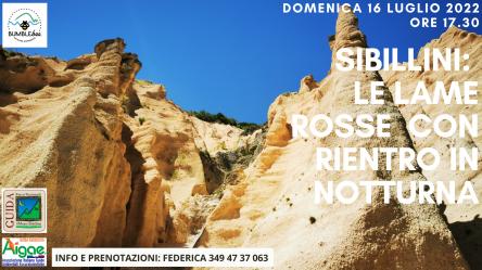 Sibillini: Lame Rosse e rientro in notturna