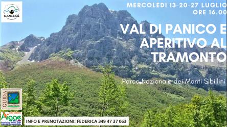 Sibillini: la val di Panico. Finale con aperitivo