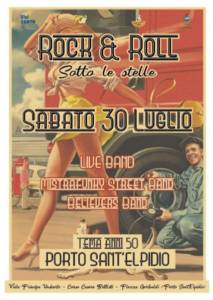 ROCK & ROLL SOTTO LE STELLE