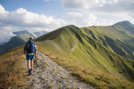 Sulla vetta del Monte Sibilla