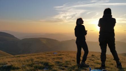 Tramonto da Cima di Passo Cattivo