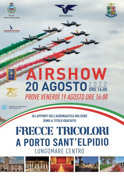LE FRECCE TRICOLORI A PORTO SANT'ELPIDIO