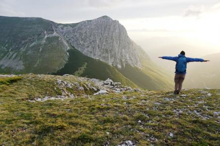 Alba a Pizzo Tre Vescovi