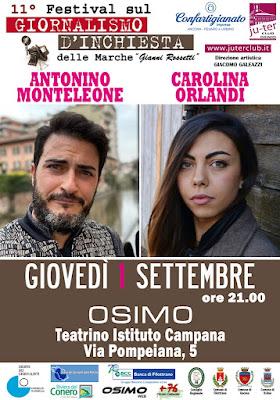 ANTONINO MONTELEONE E CAROLINA ORLANDI AD OSIMO