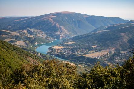 Tramonto dal Monte Val di Fibbia