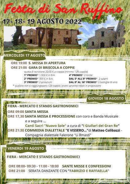 FESTA DI SAN RUFFINO
