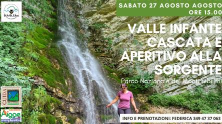 Sibillini: Valle Infante e aperitivo alla sorgente.