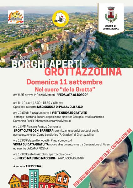 BORGHI APERTI - SPETTACOLO COMICO MACCHINI