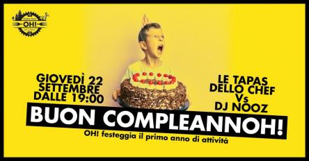 BUON COMPLEANNOH!