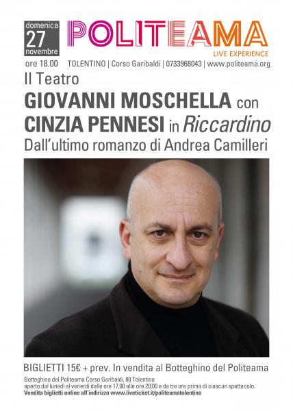 Giovanni Moschella con Cinzia Pennesi in Riccardino