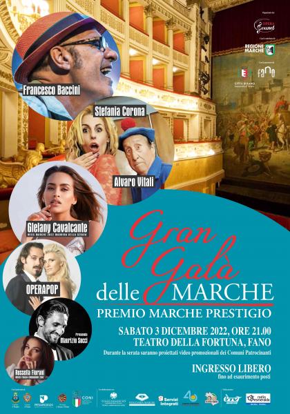 GRAN GALA' delle MARCHE - Premio Marche Prestigio