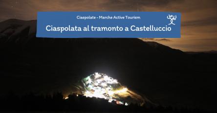 Ciaspolata al tramonto a Castelluccio