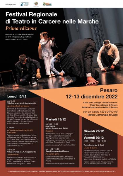 Primo Festival Regionale di Teatro in Carcere nelle Marche