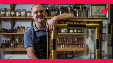 Laboratorio sull’arte e i segreti del corniciaio a Palazzo degli Scalzi_Sassoferrato